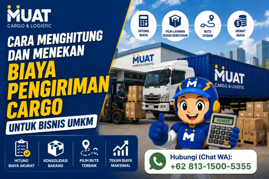 Cara Menghitung dan Menekan Biaya Pengiriman Cargo untuk Bisnis UMKM
