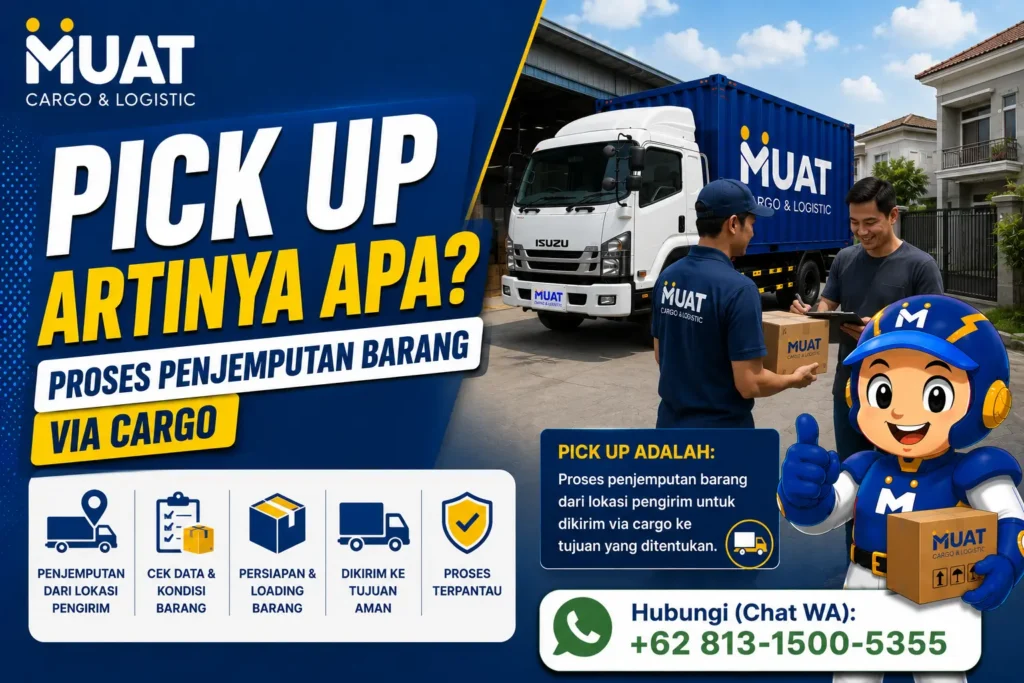 Pick Up Artinya Apa? Proses Penjemputan Barang Cargo