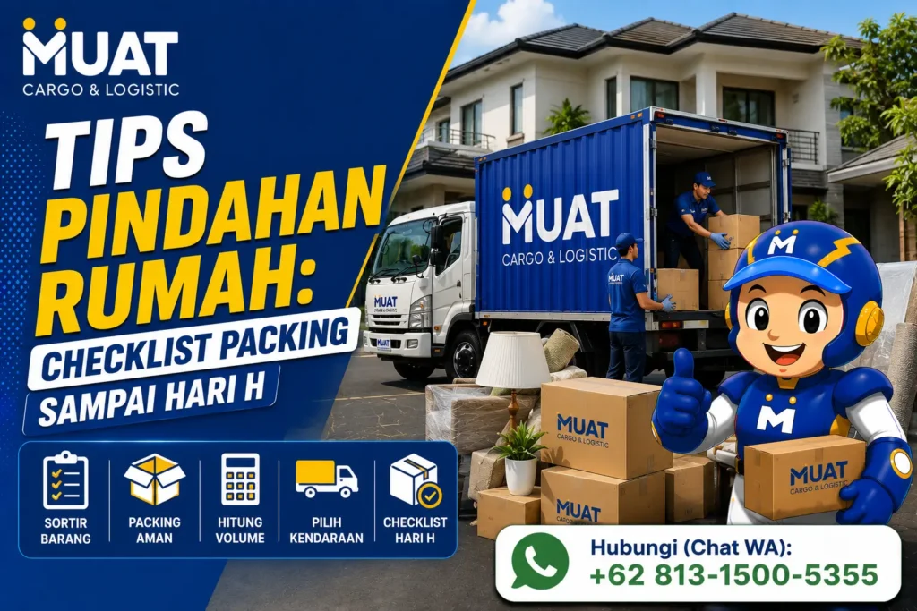 Tips Pindahan Rumah agar Packing dan Pengiriman Lebih Teratur