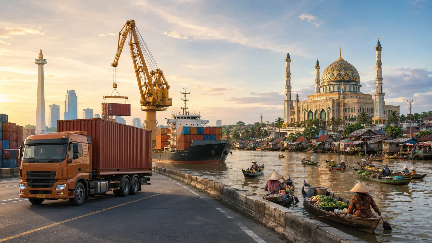 Ekspedisi Jakarta ke Banjarmasin MUAT Cargo