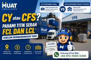 CY atau CFS Pahami Titik Serah FCL dan LCL Sebelum Membandingkan Tarif