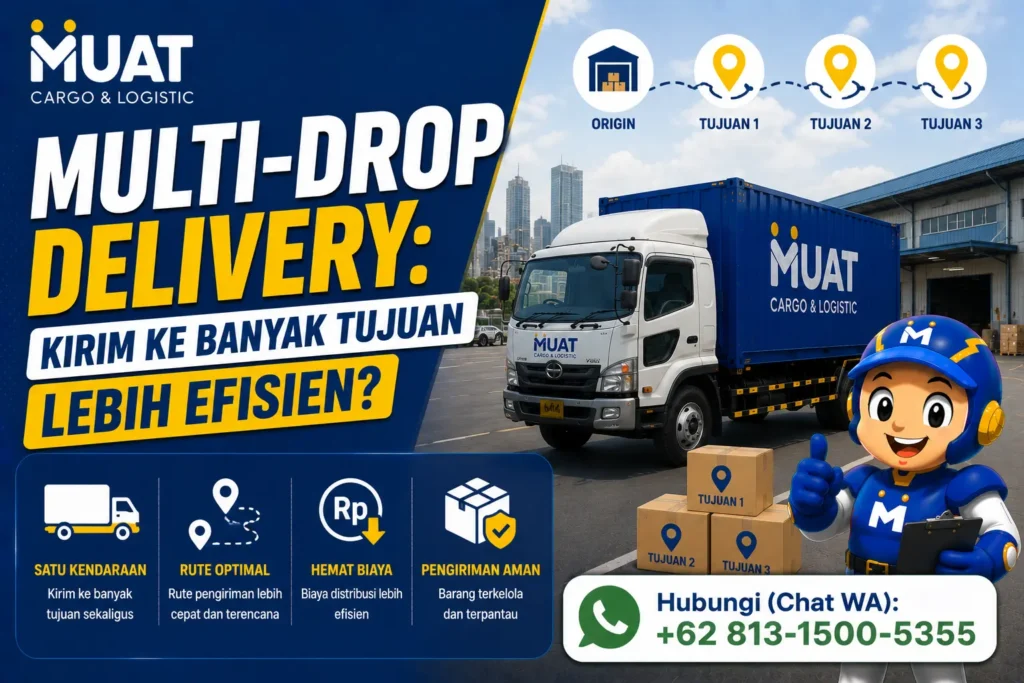 Multi Drop Delivery Kirim ke Banyak Tujuan Lebih Efisien