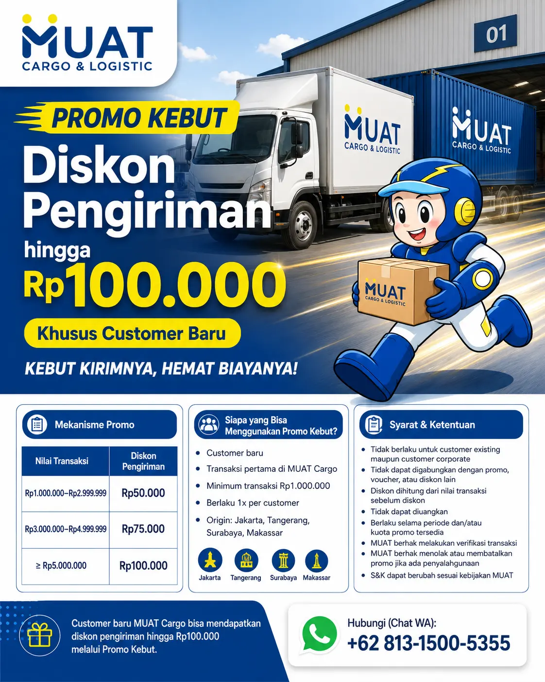 PROMO KEBUT MUAT CARGO