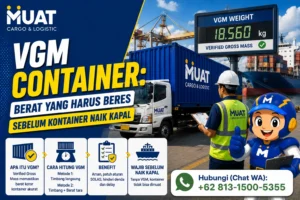 VGM Container Berat yang Harus Beres Sebelum Kontainer Naik Kapal