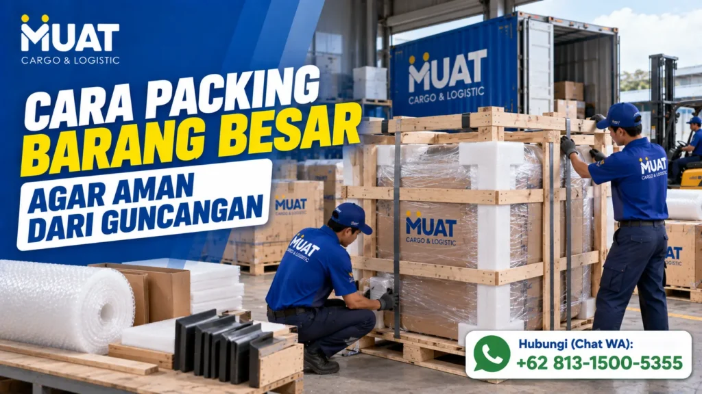 Cara Packing Barang Besar agar Aman dari Guncangan