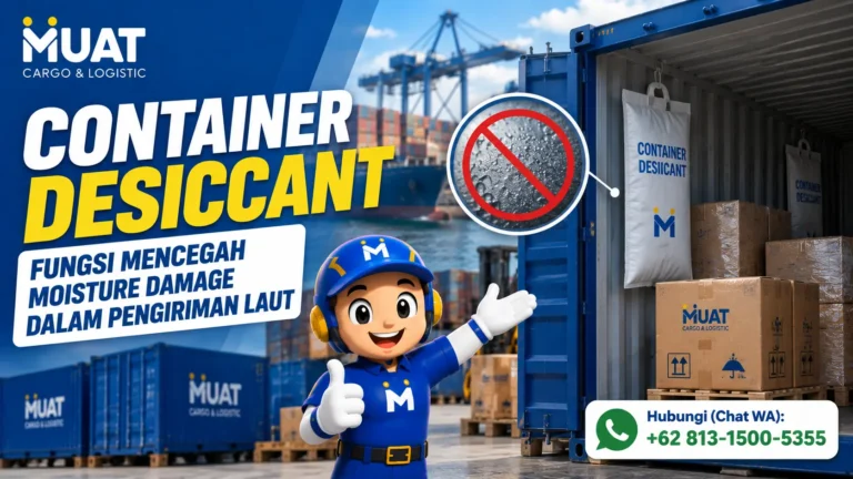 Container Desiccant Fungsi Mencegah Moisture Damage dalam Pengiriman Laut