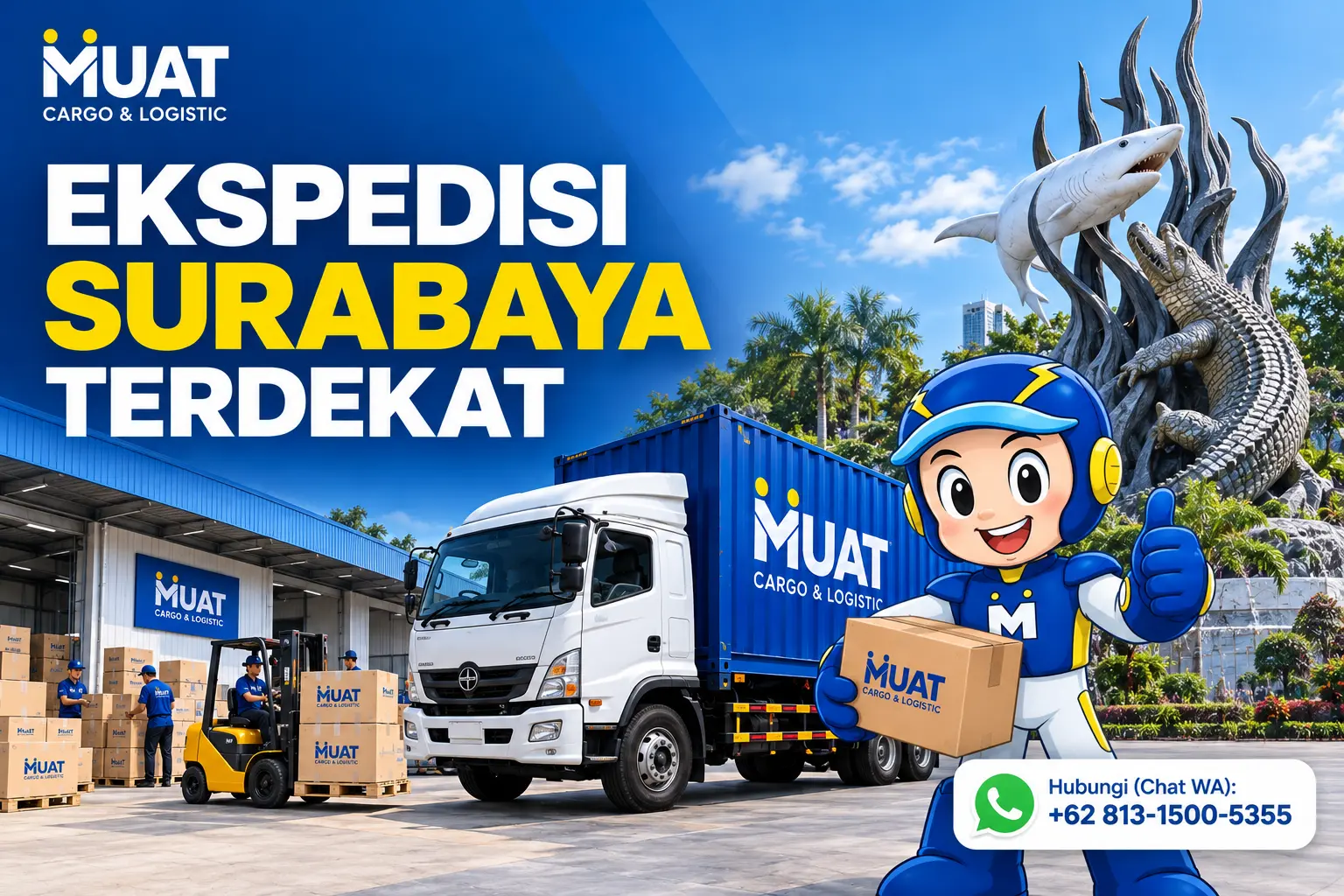 Featured image ekspedisi Surabaya terdekat MUAT Cargo