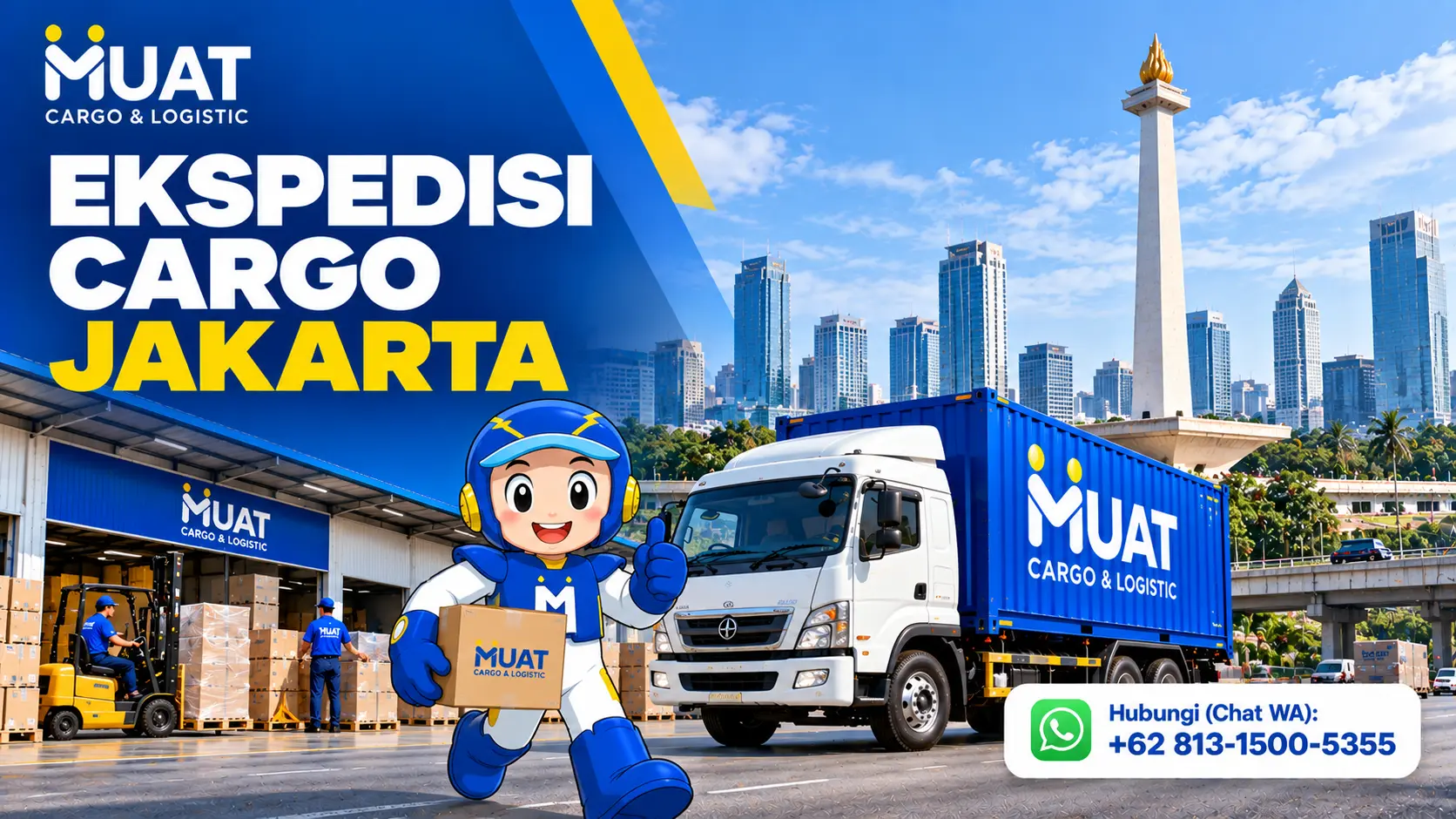 Ekspedisi cargo dari Jakarta untuk distribusi barang antarkota