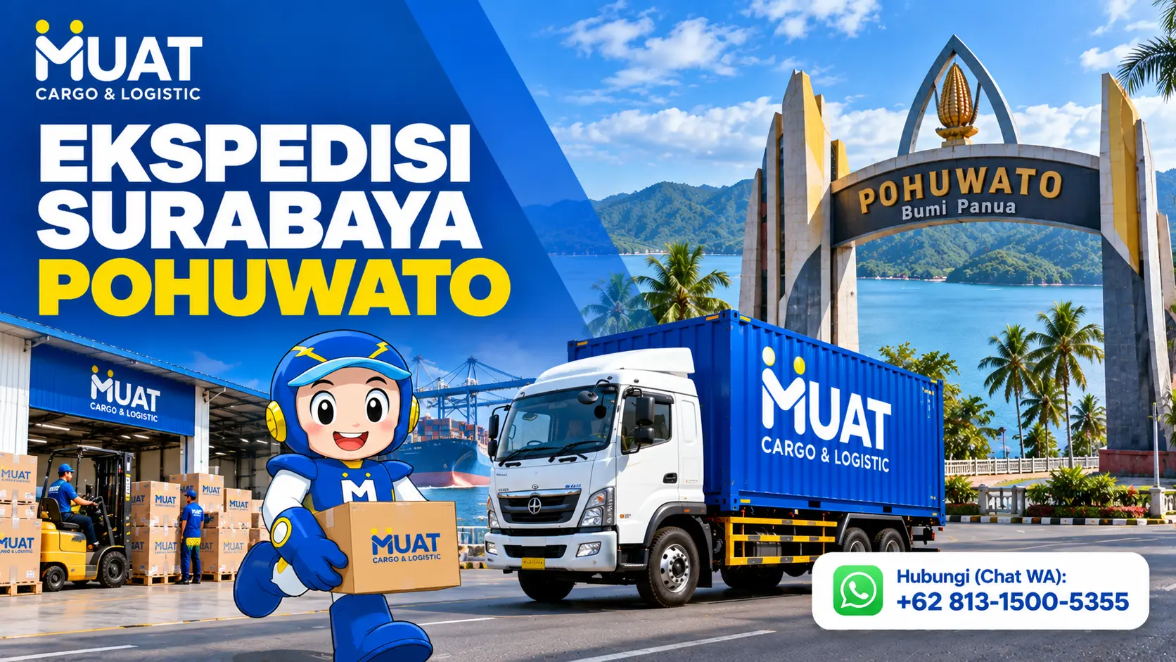 Ekspedisi Surabaya ke Pohuwato