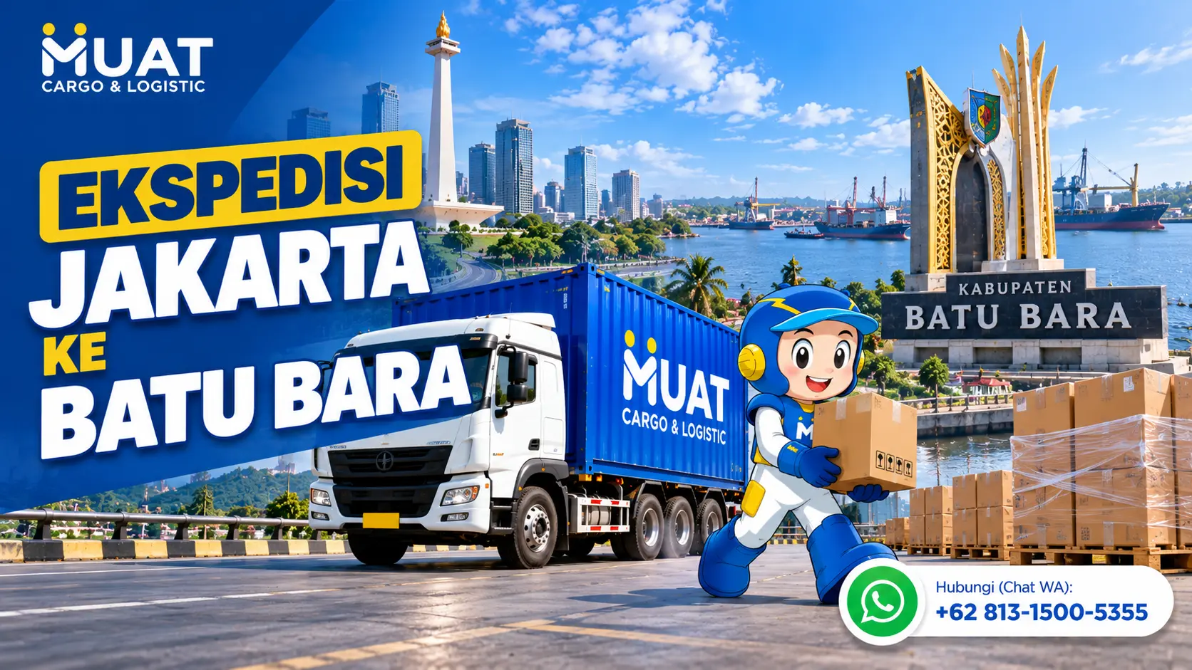 Ekspedisi Jakarta ke Batu Bara convert.io