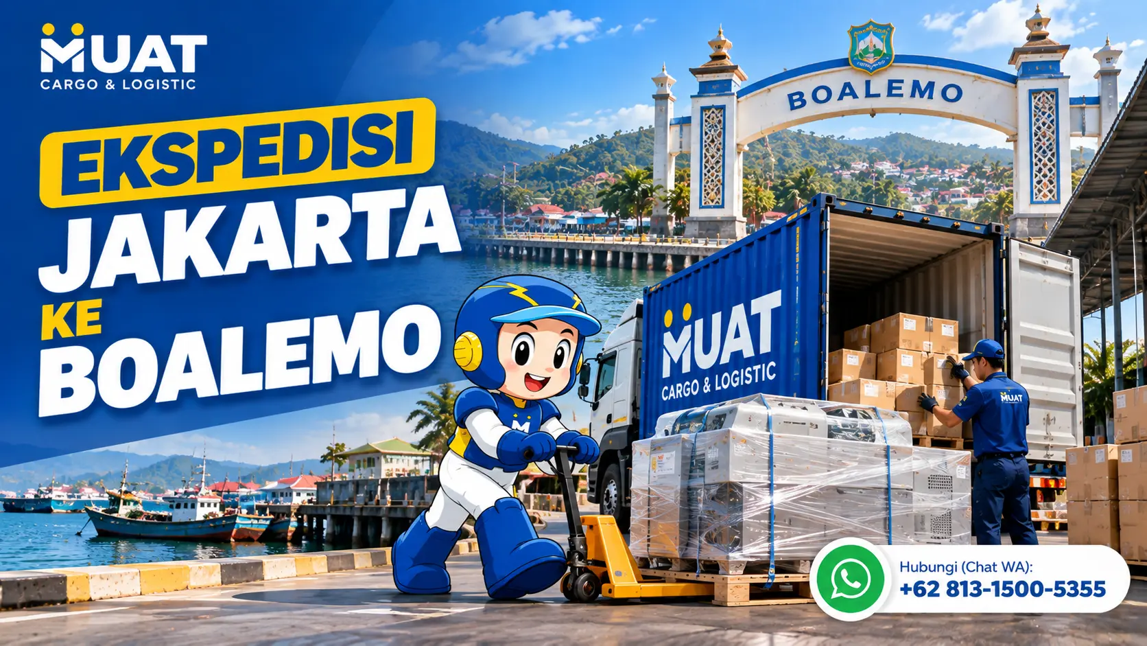 Ekspedisi Jakarta ke Boalemo