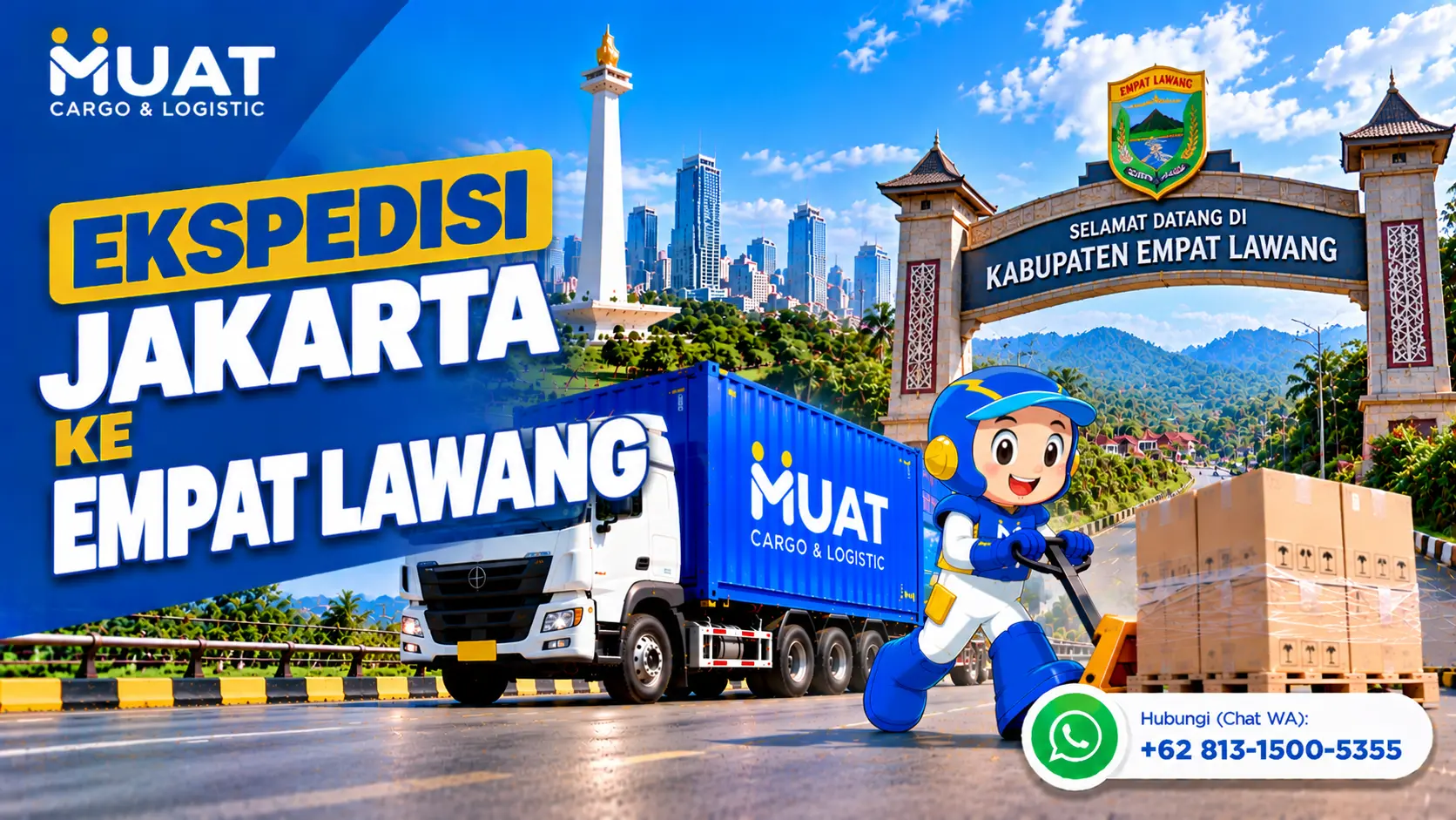 ekspedisi jakarta empat lawang