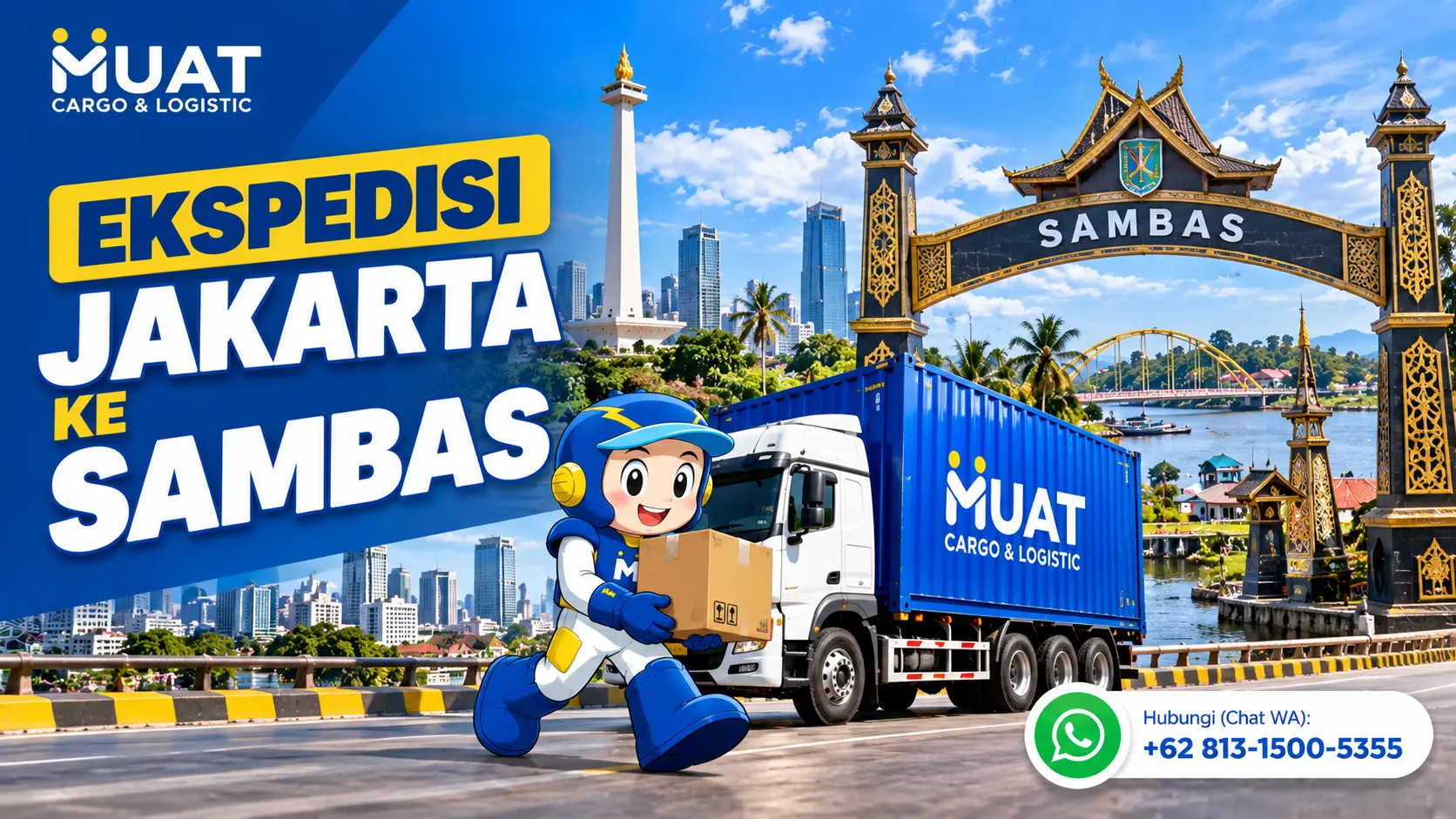 MUAT Jakarta to Sambas Logistics Banner (convert.io)