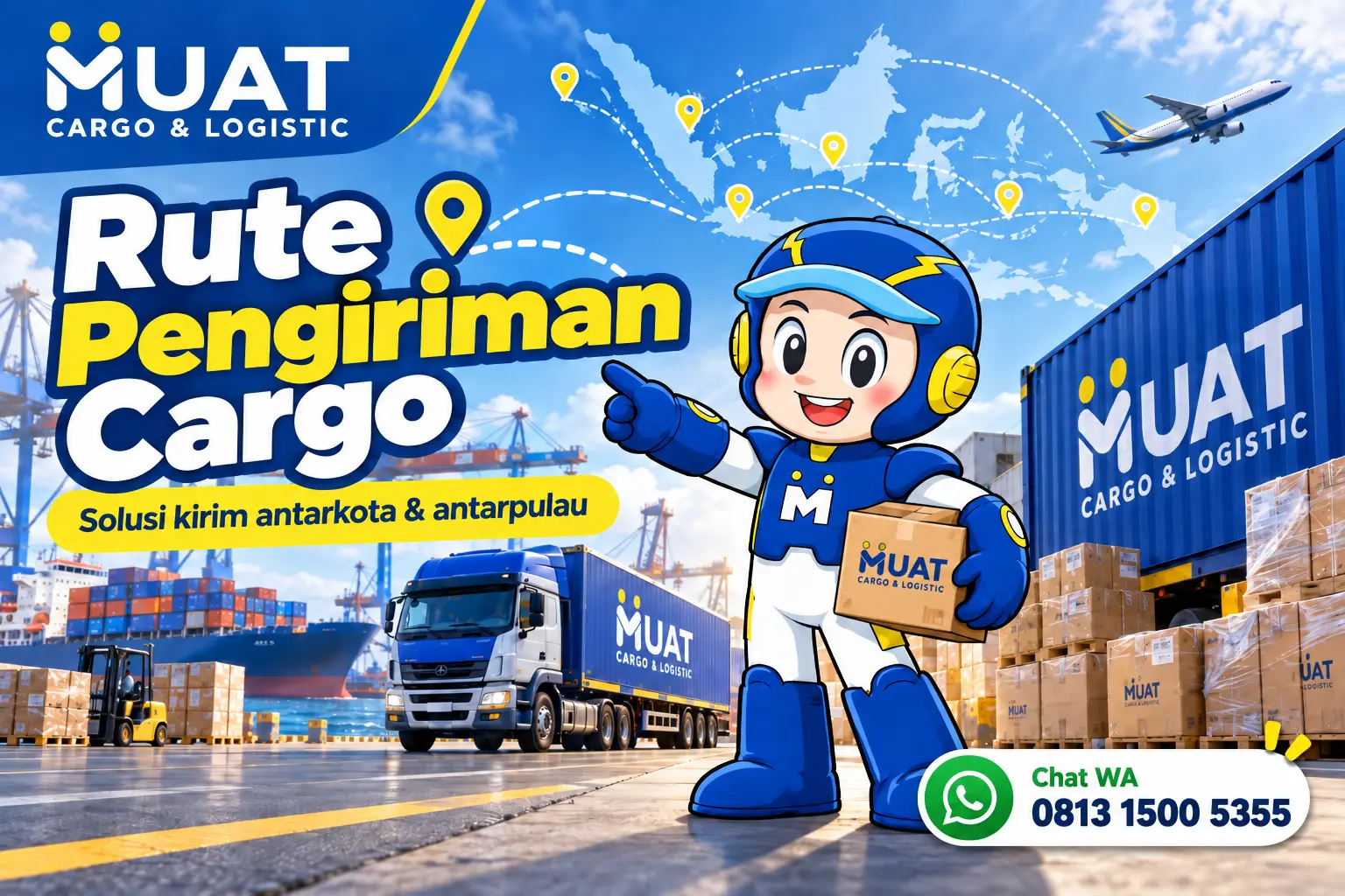 Rute Pengiriman Cargo Banner convert.io